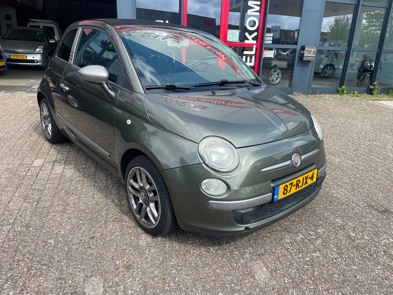 Fiat 500 C - 0.9 TwinAir By Diesel leuke uitvoering cabrio - AutoWereld.nl