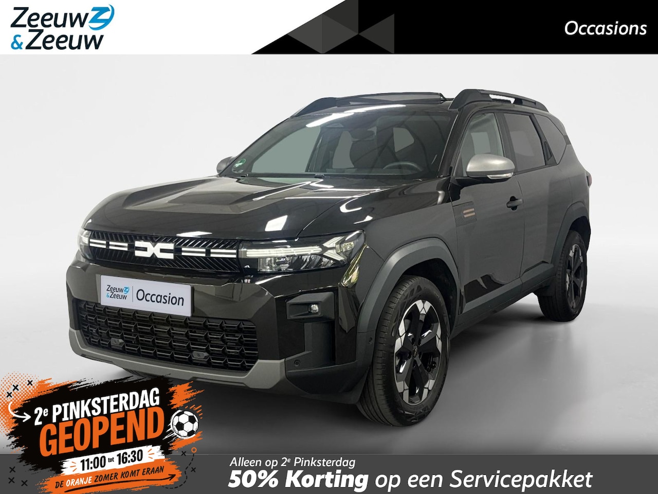 Dacia Bigster - 1.2 Mild Hybrid 140 Extreme NAVI AIRCO CAMERA SCHUIFKANTELDAK CRUISE CONTROLE TREKHAAK ZWA - AutoWereld.nl