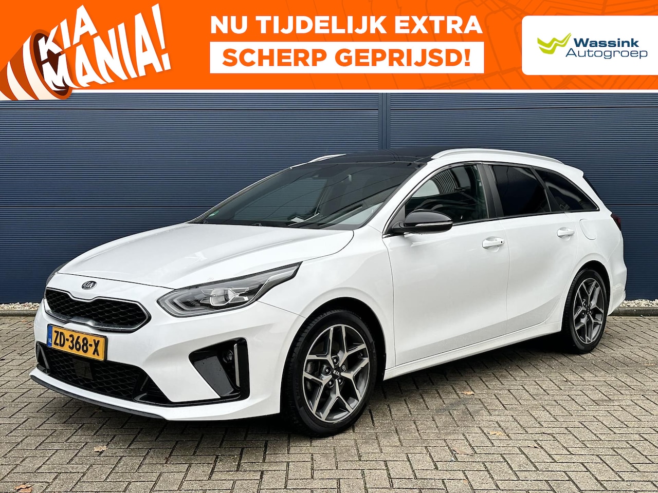 Kia Cee'd Sportswagon - Ceed Sw 1.0 T-GDi 120pk GT-Line I Schuif- & Kanteldak I Trekhaak I Stoel- & Stuurverwarmin - AutoWereld.nl