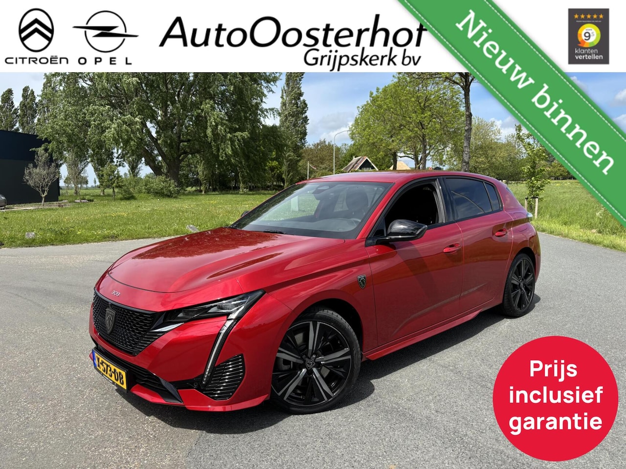 Peugeot 308 - 1.6 Plug-in Hybrid 180pk GT All-in Prijs - AutoWereld.nl
