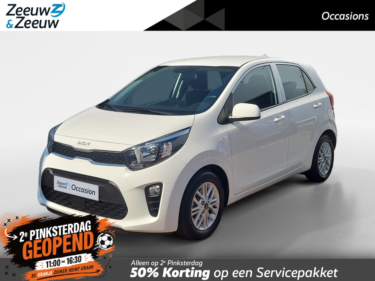 Kia Picanto - 1.0 DPi DynamicLine 1e Eigenaar | Dealer onderhouden | Fabrieksgarantie | NAP - AutoWereld.nl