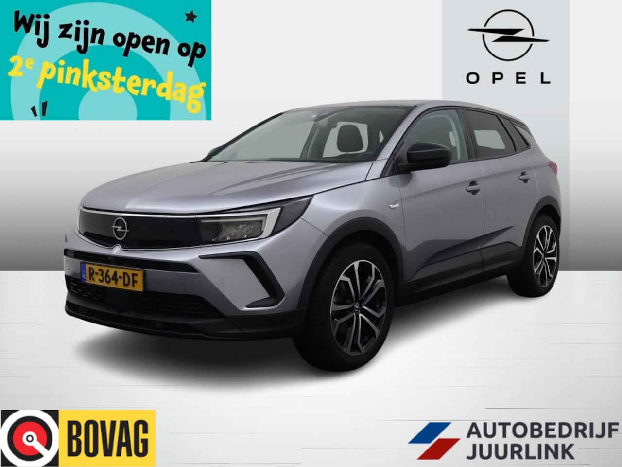 Opel Grandland X - 1.2T 130pk Automaat Elegance Trekhaak/Camera/Ecc/ CarPlay/ Nieuwe model - AutoWereld.nl