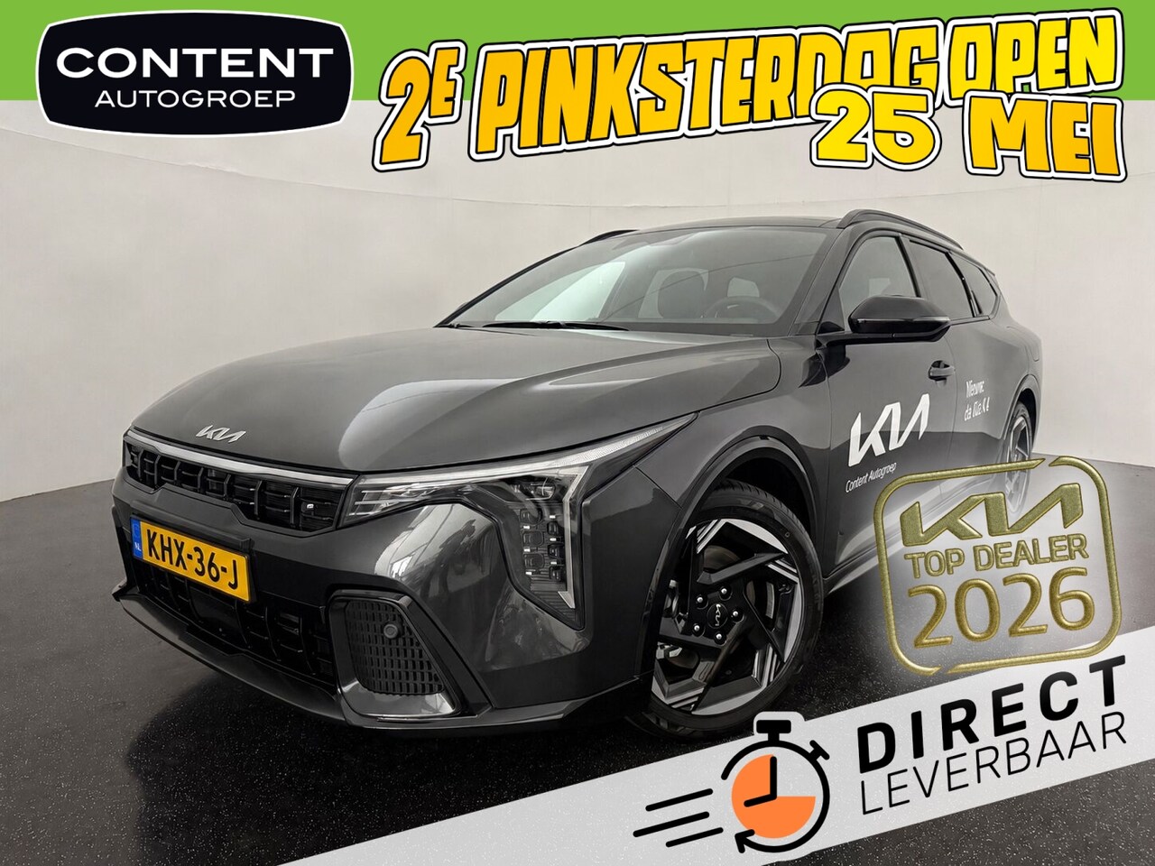 Kia K4 Sportswagon - 1.0 T-GDi MHEV 115pk DCT7 GT-Line Launch Edition (schuifdak) - AutoWereld.nl
