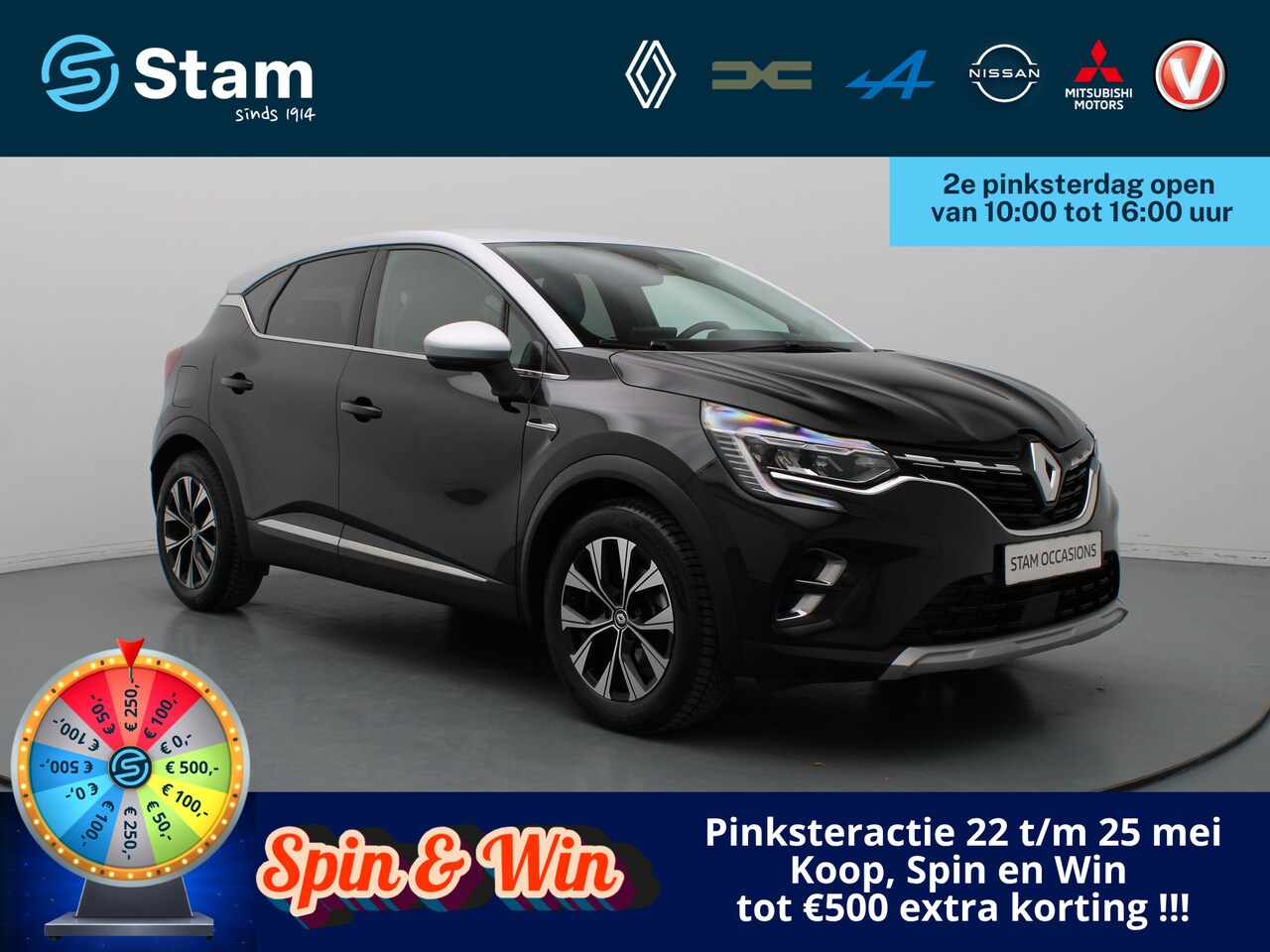 Renault Captur - E-Tech full hybrid 145pk techno automaat Camera | Cruise | Navi | Parkeersens. v+a - AutoWereld.nl