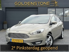 Ford Focus Wagon - 1.5 Titanium Edition 1e Eigenaar, 150pk, Navi, Camera, 6 Bak, Stoelverw, Stuurverw, Leder,