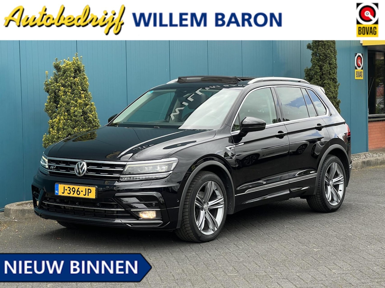 Volkswagen Tiguan - 1.5 TSI DSG AUT. 150PK Highline Business R-Line | PANO | ELEK.TREKH | LEDER | CARPLAY/ANDR - AutoWereld.nl