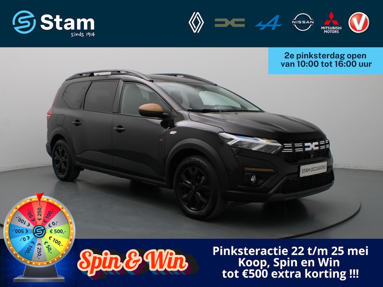 Dacia Jogger - Hybrid 140 Extreme 7p. Camera | Cruise | Navi | Parkeersens. v+a | Stoelverw. - AutoWereld.nl