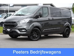 Ford Transit Custom - 300 2.0 TDCI L2H1 Limited DC PB Edition Cruise, Camera, Carplay, LED, 2 x Schuifdeur, Stoe