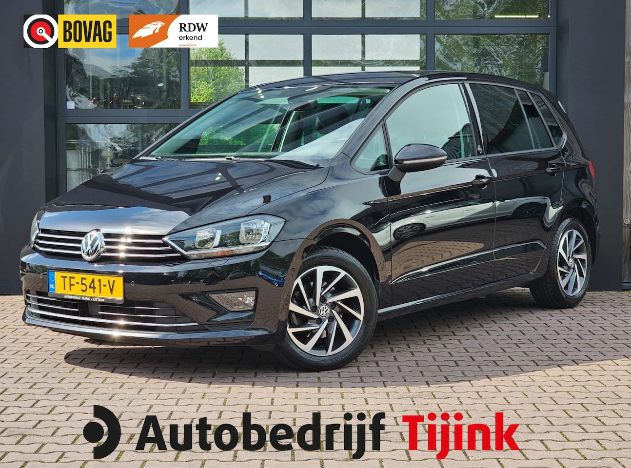 Volkswagen Golf Sportsvan - 1.4 TSI Sound | Automaat | Navi | Trekhaak | Stoelverwarming | Park Assist | App-connect | - AutoWereld.nl