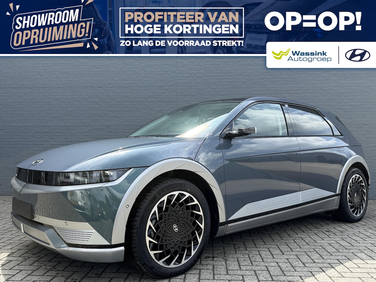 Hyundai IONIQ 5 - 77,4 kWh 325pk AWD LoungeVis+DSM 77AWD-ADAS Showroom opruiming - AutoWereld.nl