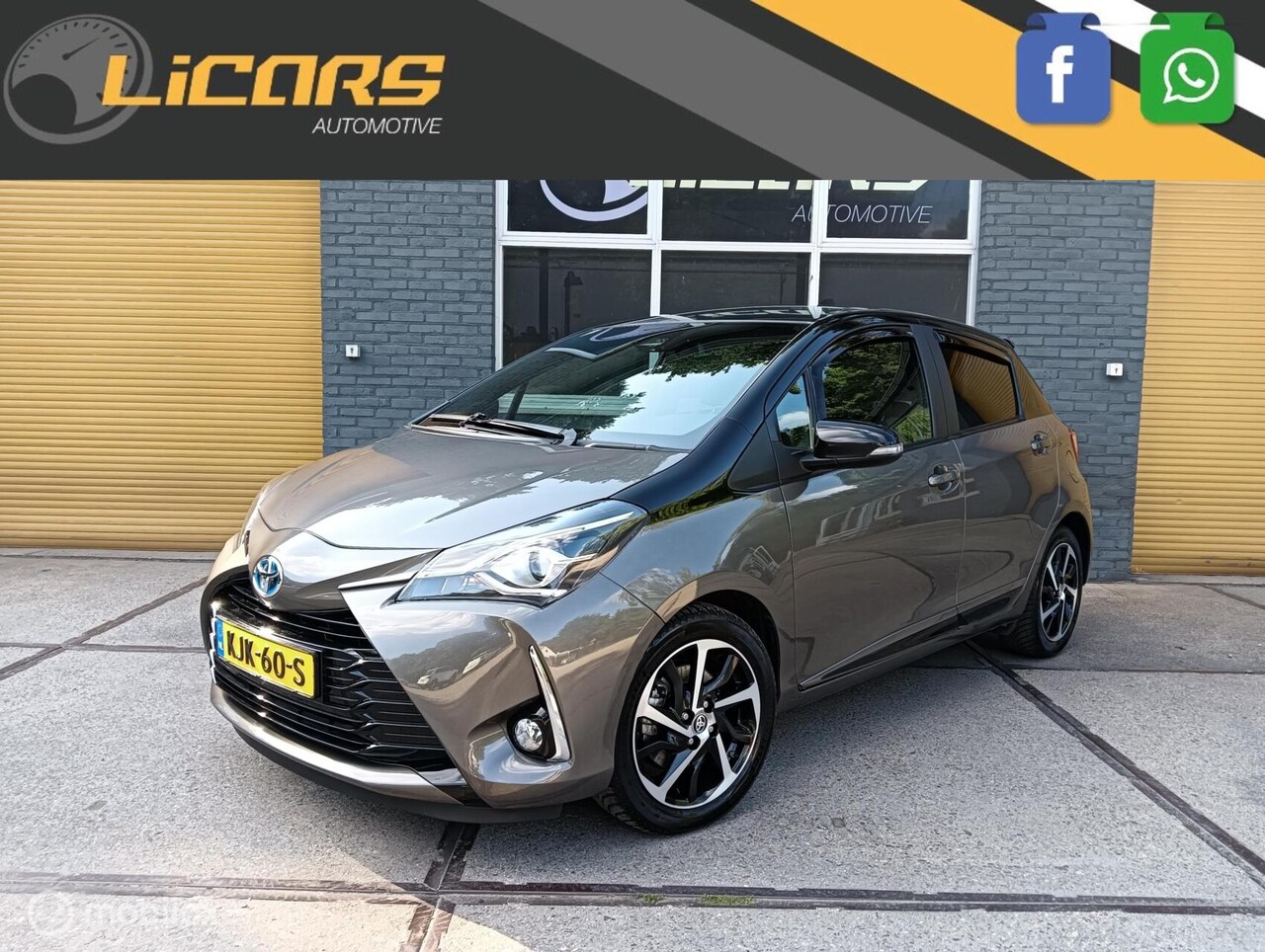 Toyota Yaris - 1.5 Hybrid Bi Tone Camera/all season/stoelverwarming - AutoWereld.nl
