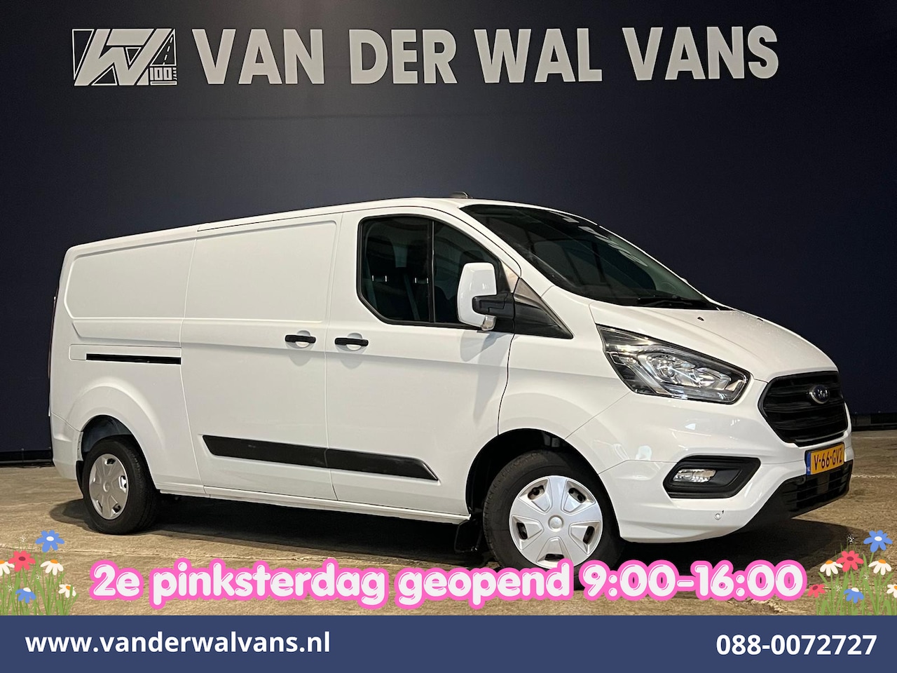 Ford Transit Custom - 2.0 TDCI L2H1 Euro6 Airco | Camera | 2800kg trekvermogen | Apple Carplay | Cruisecontrol | - AutoWereld.nl