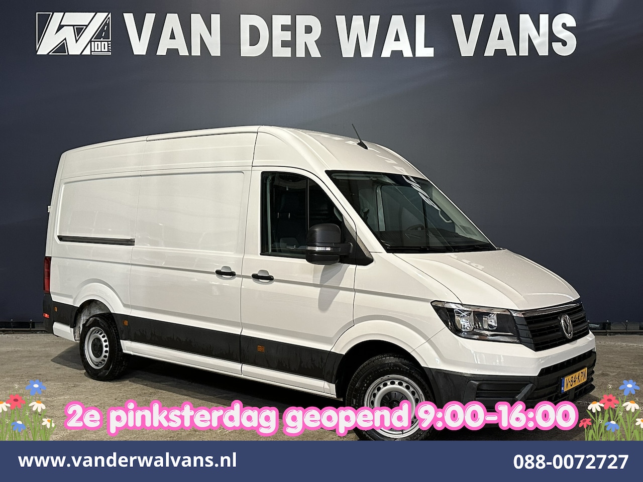 Volkswagen Crafter - 2.0 TDI L3H3 L2H2 Euro6 Airco | Camera | Apple Carplay | Android Auto - AutoWereld.nl