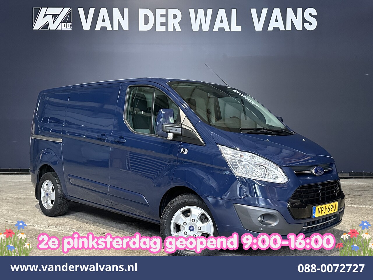 Ford Transit Custom - 2.0 TDCI 131pk Automaat L1H1 Euro6 Airco | Camera | Navigatie | Cruisecontrol 2x Zijdeur, - AutoWereld.nl