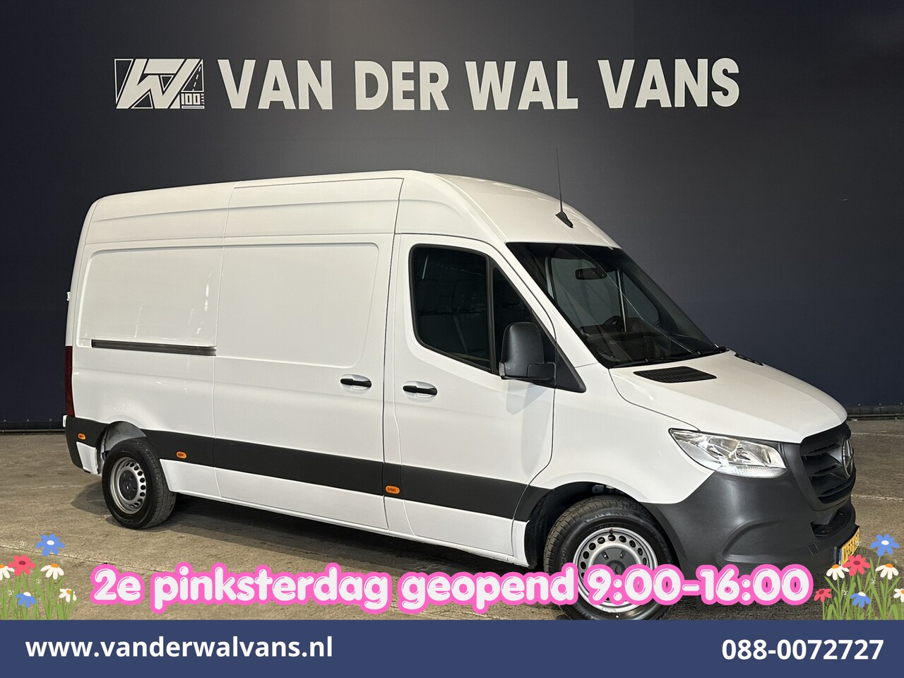 Mercedes-Benz Sprinter - 211CDI L2H2 Euro6 Airco | Camera | Trekhaak Bijrijdersbank - AutoWereld.nl
