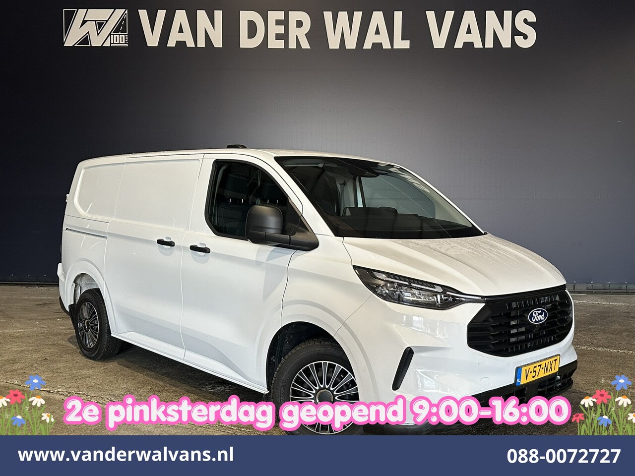Ford Transit Custom - 2.0 TDCI 111pk L1H1 Fabrieksgarantie Euro6 Airco | Camera | LED | Apple Carplay | Cruiseco - AutoWereld.nl