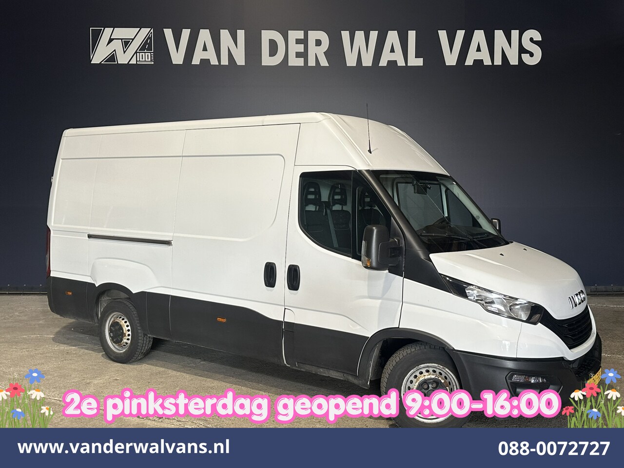 Iveco Daily - 35S14 L2H2 Koelwagen Euro6 Airco | Camera | Cruisecontrol Bijrijdersbank, 3500kg trekvermo - AutoWereld.nl