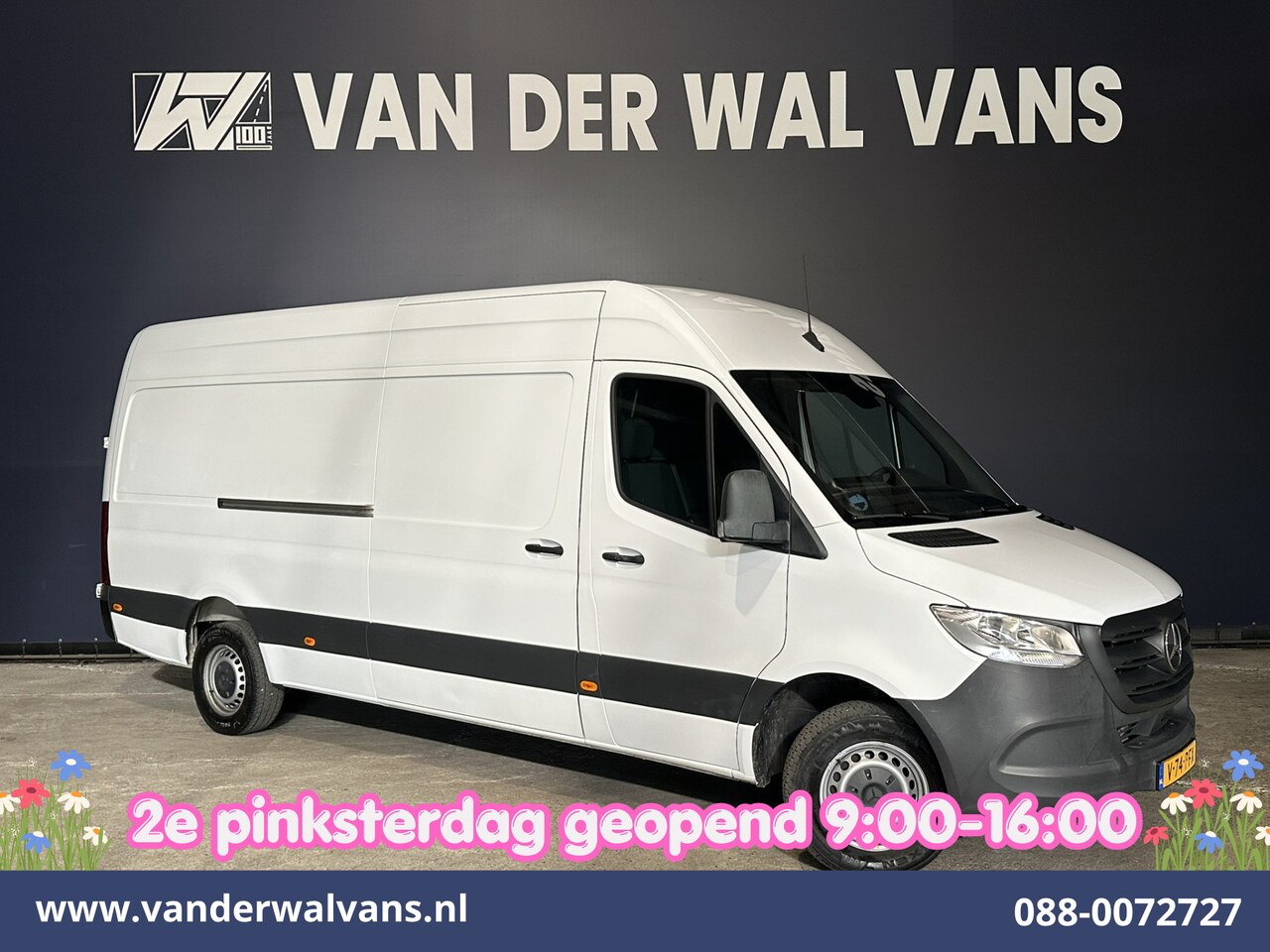 Mercedes-Benz Sprinter - 317 CDI 170pk L3H2 Euro6 Airco | Camera | Apple Carplay | Android Auto Bijrijdersbank - AutoWereld.nl