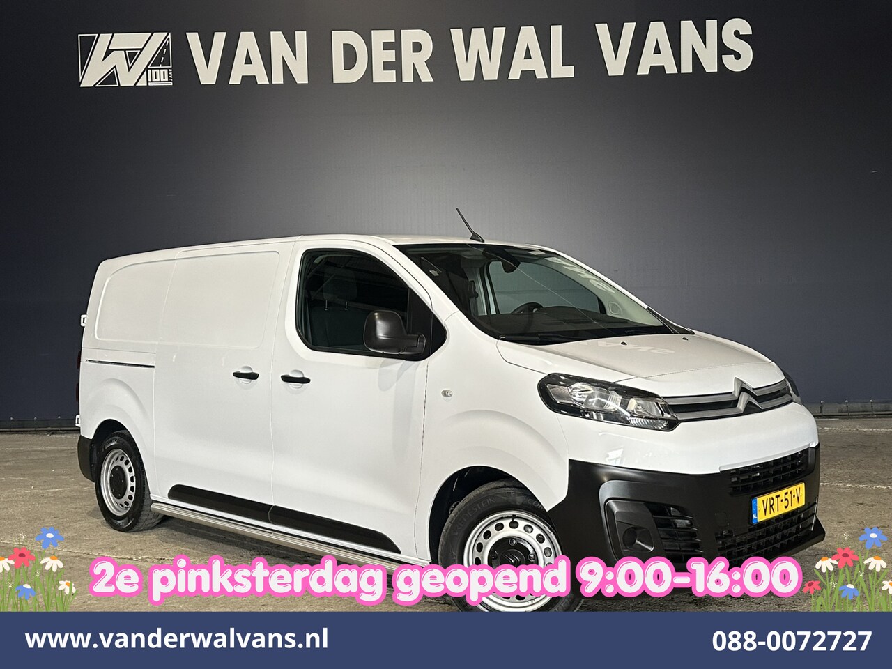 Citroën Jumpy - 1.5 BlueHDI 102pk L2H1 Euro6 Airco | Camera | Cruisecontrol | Trekhaak | Sidebars Parkeers - AutoWereld.nl