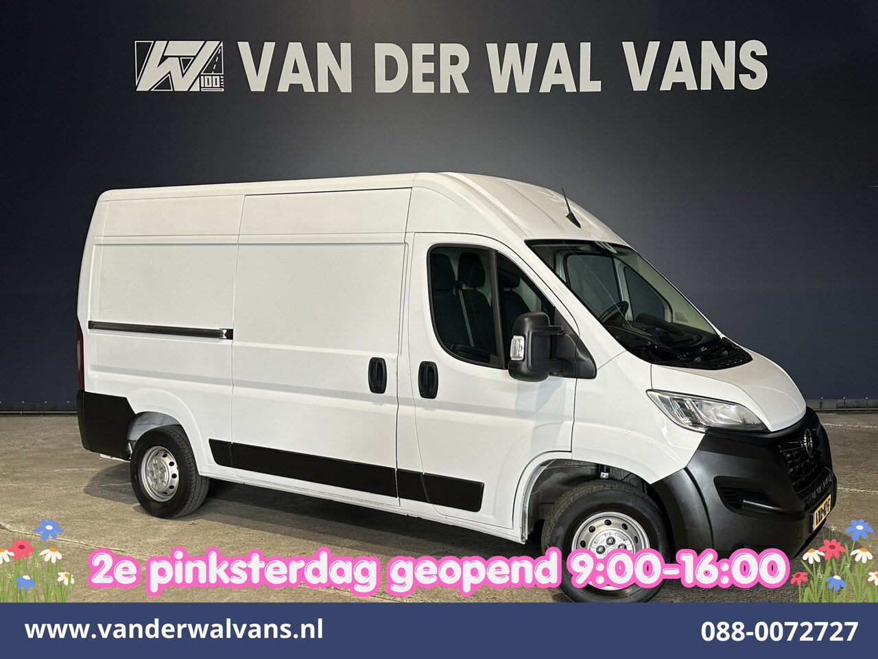 Opel Movano - 2.2D 120pk L2H2 Euro6 Airco | 2500kg Trekhaak | Apple Carplay | Cruisecontrol Android Auto - AutoWereld.nl