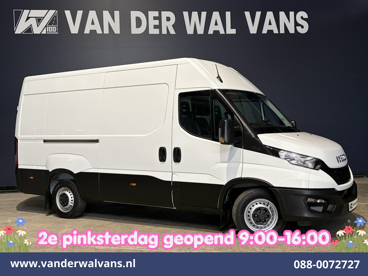 Iveco Daily - 35S16 157pk 3500kg Trekvermogen L2H2 Euro6 Airco | 270 Graden Achterdeuren | Parkeersensor - AutoWereld.nl