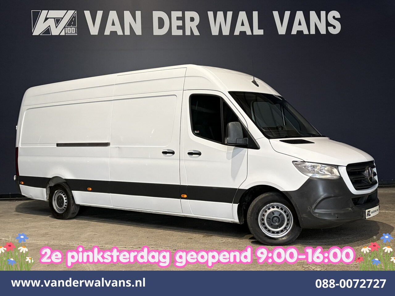 Mercedes-Benz Sprinter - 316 CDI 164pk 9G-Tronic Automaat L3H2 Euro6 Airco | Camera | Chauffeursstoel | Apple Carpl - AutoWereld.nl