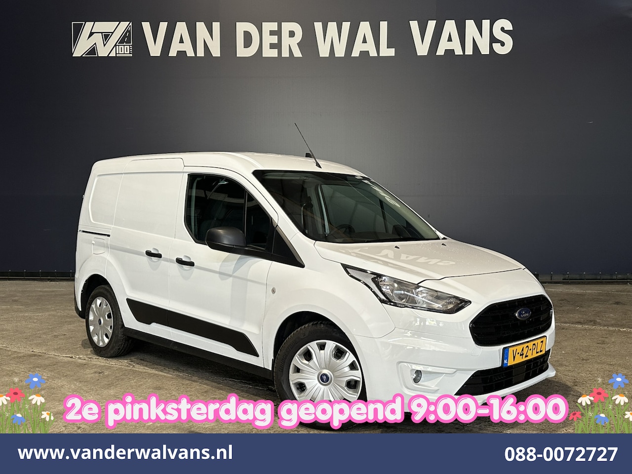 Ford Transit Connect - 1.5 EcoBlue L1H1 Euro6 Airco | Trekhaak | Stoelverwarming verwarmde voorruit, zijdeur - AutoWereld.nl