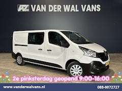 Renault Trafic - 1.6 dCi 126pk L2H1 Dubbele Cabine Euro6 Airco | 5-Zits | Camera | Navigatie | Trekhaak | C