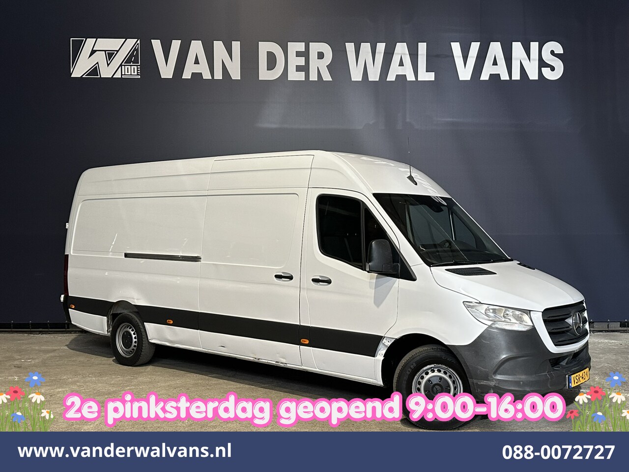 Mercedes-Benz Sprinter - 317 CDI 170pk L3H2 *Post NL inrichting* Euro6 Airco | Camera | Apple Carplay | Cruisecontr - AutoWereld.nl