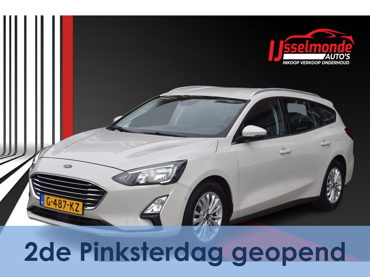 Ford Focus Wagon - 1.0 EcoBoost Titanium NAP Automaat A.Camera - AutoWereld.nl