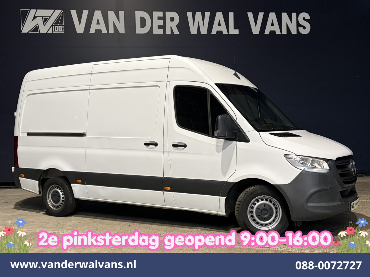Mercedes-Benz Sprinter - 314 CDI 143pk 3500kg Trekhaak L2H2 Euro6 Airco | Camera | Apple Carplay | Cruisecontrol | - AutoWereld.nl