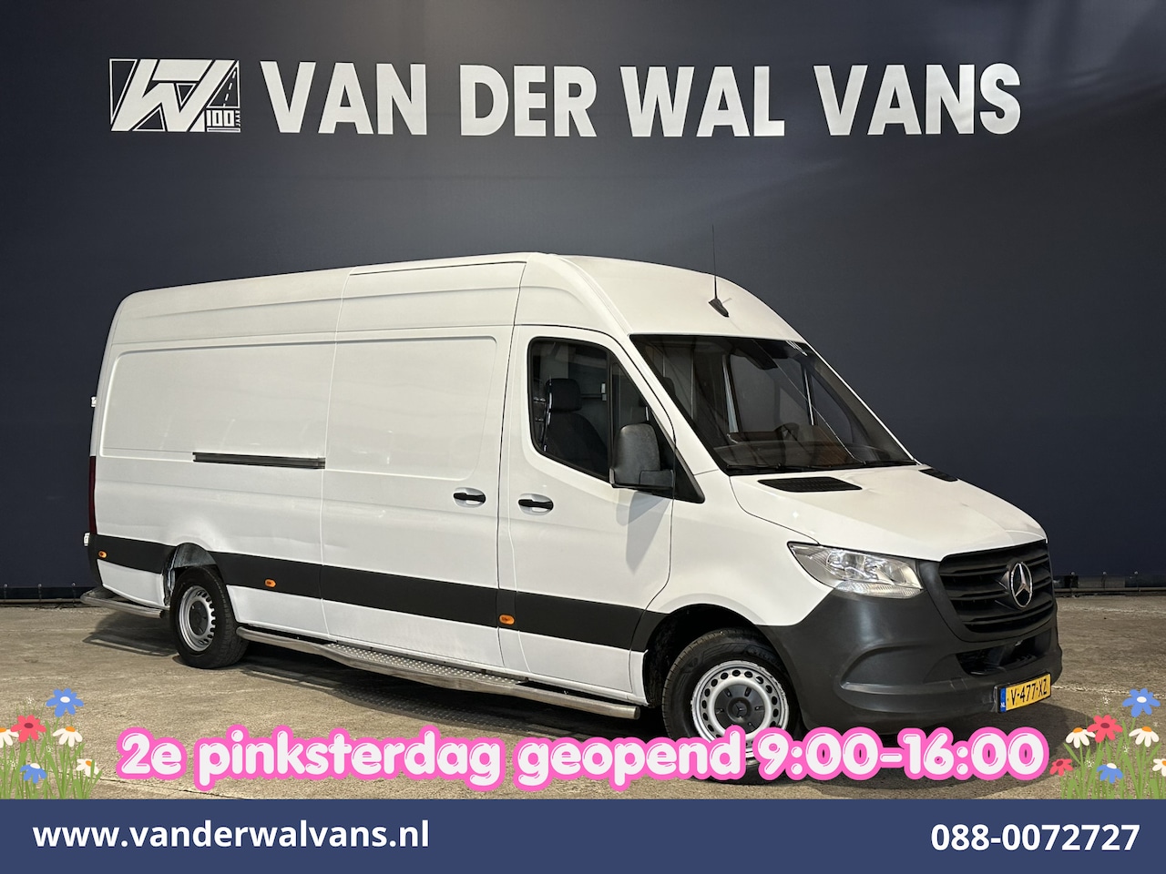 Mercedes-Benz Sprinter - 311 CDI Automaat L3H2 *PostNL inrichting* Euro6 Airco | Camera | Schappen Doorloopdeur, 27 - AutoWereld.nl