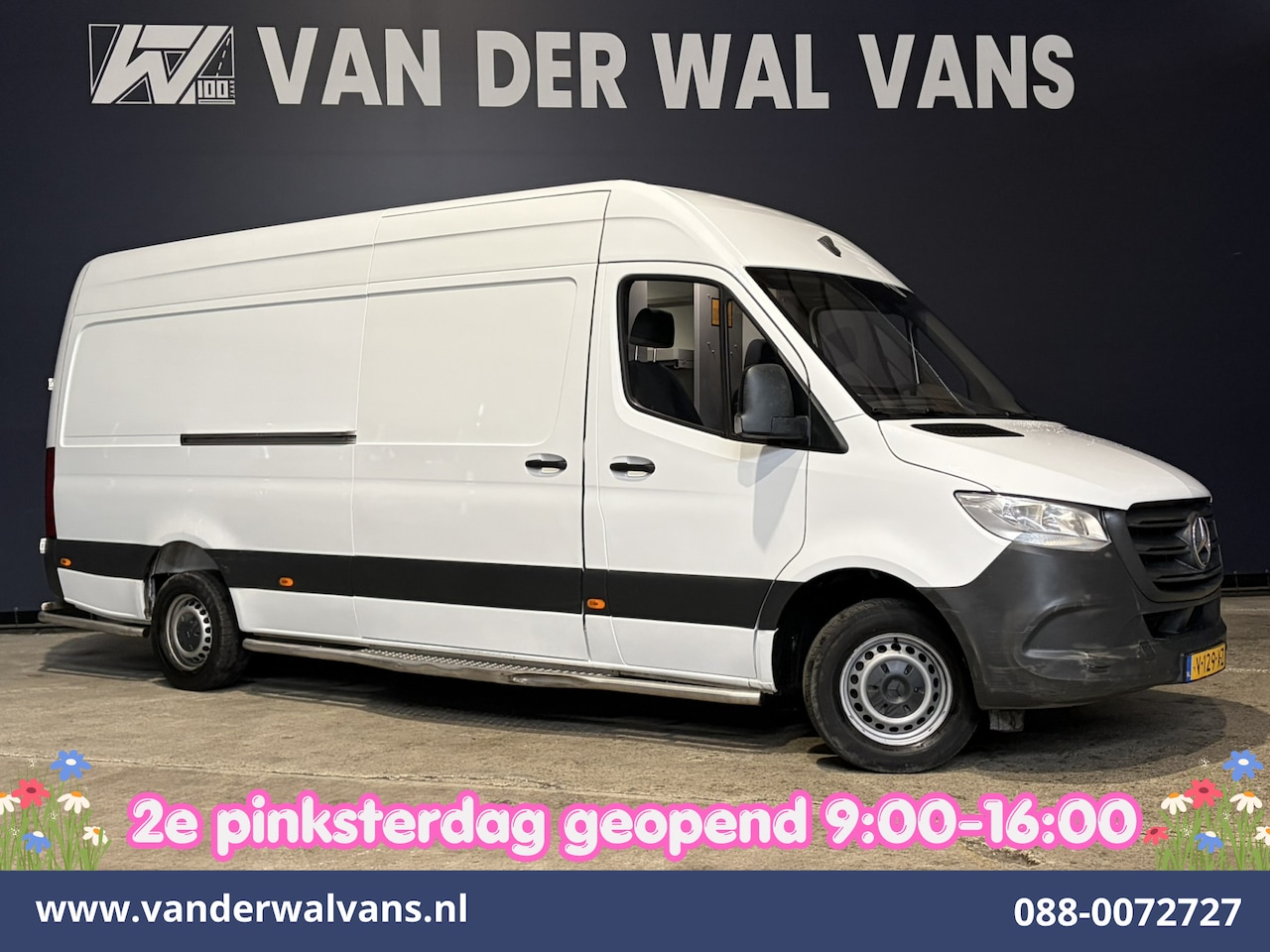Mercedes-Benz Sprinter - 311 CDI Automaat L3H2 *PostNL inrichting* Euro6 Airco | Camera | Schappen Doorloopdeur, 27 - AutoWereld.nl