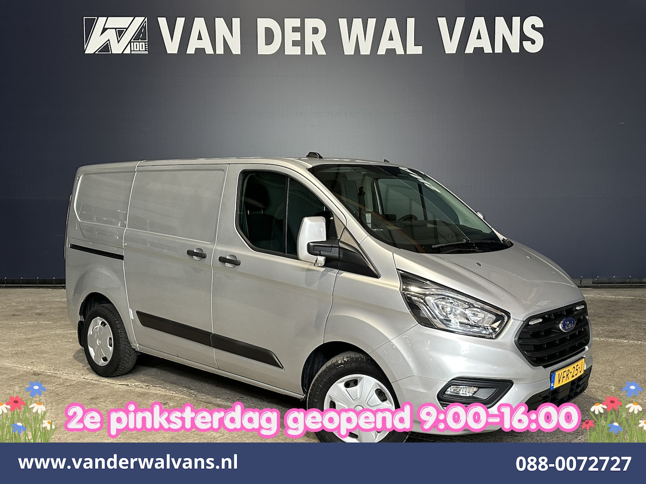 Ford Transit Custom - 2.0 TDCI 130pk Automaat L1H1 Euro6 Airco | Camera | Navigatie | LED | Cruisecontrol Stoelv - AutoWereld.nl