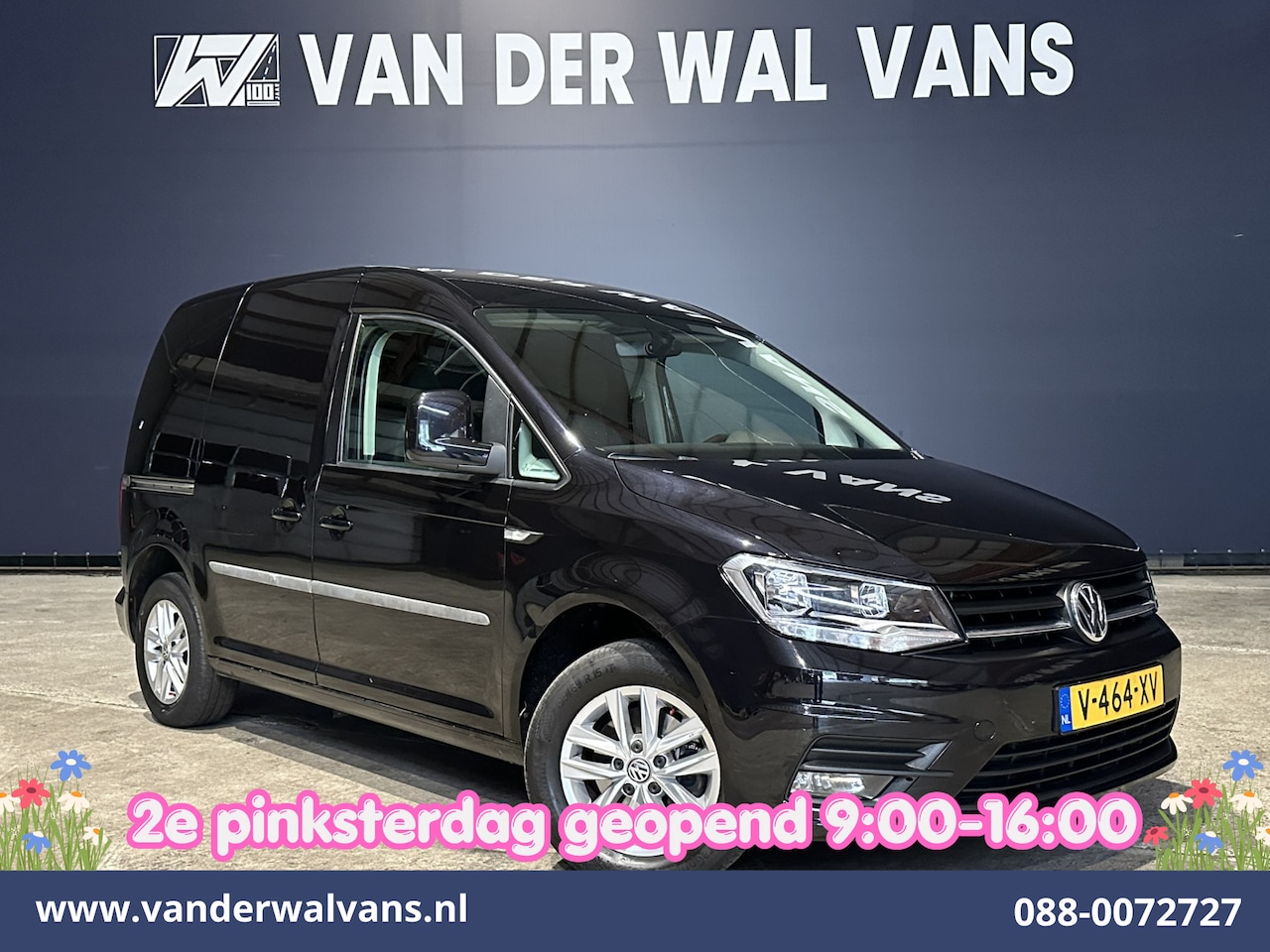 Volkswagen Caddy - 2.0 TDI L1H1 Euro6 Airco | LM-velgen | Cruisecontrol | LED | 1400kg Trekhaak Parkeersensor - AutoWereld.nl