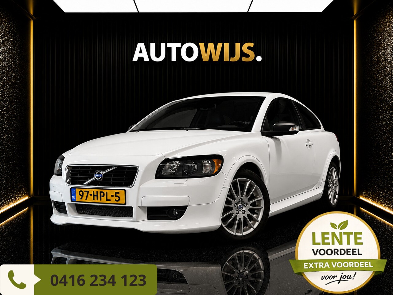 Volvo C30 - 1.8 Sport|LEDER|XENON|NL AUTO|Goed onderhouden - AutoWereld.nl