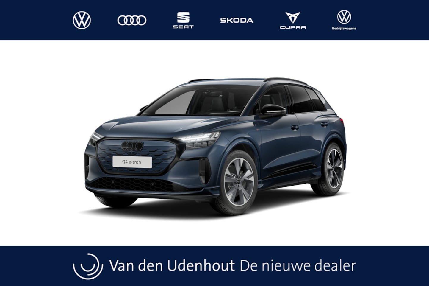 Audi Q4 e-tron - quattro performance 340 1AT S edition | 3-zone airconditioning | Achterklep, automatisch b - AutoWereld.nl