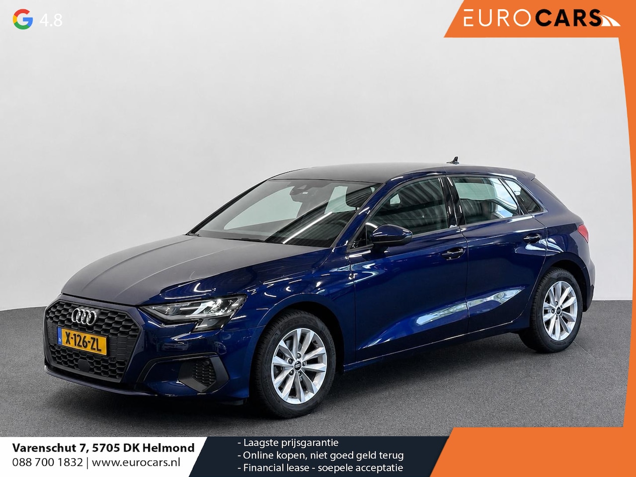 Audi A3 Sportback - 30 TFSI Pro Line Navigatie Apple Carplay Android Auto Parkeersensoren achter Cruise Contro - AutoWereld.nl