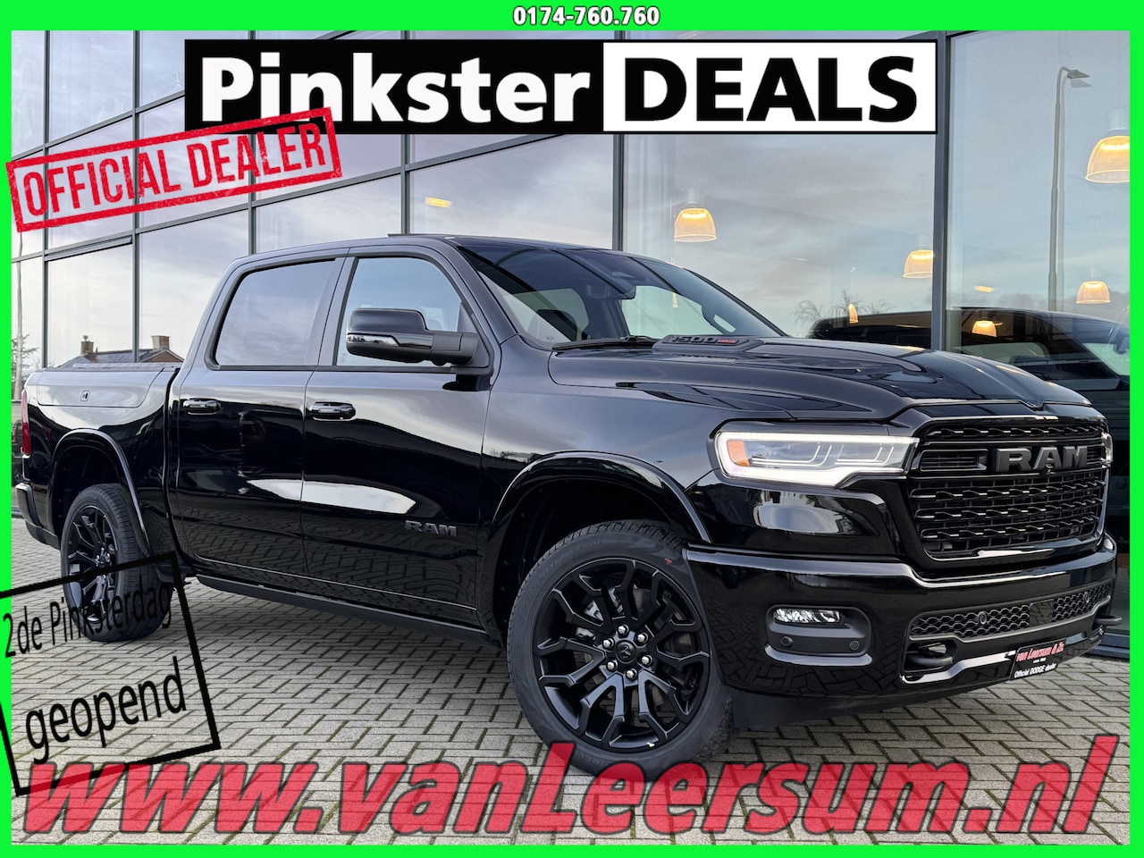 Dodge Ram 1500 - Limited Night 540 PK | DE MEEST LUXUEUZE | Massage stoelen | Pano | H&K | Passenger Screen - AutoWereld.nl