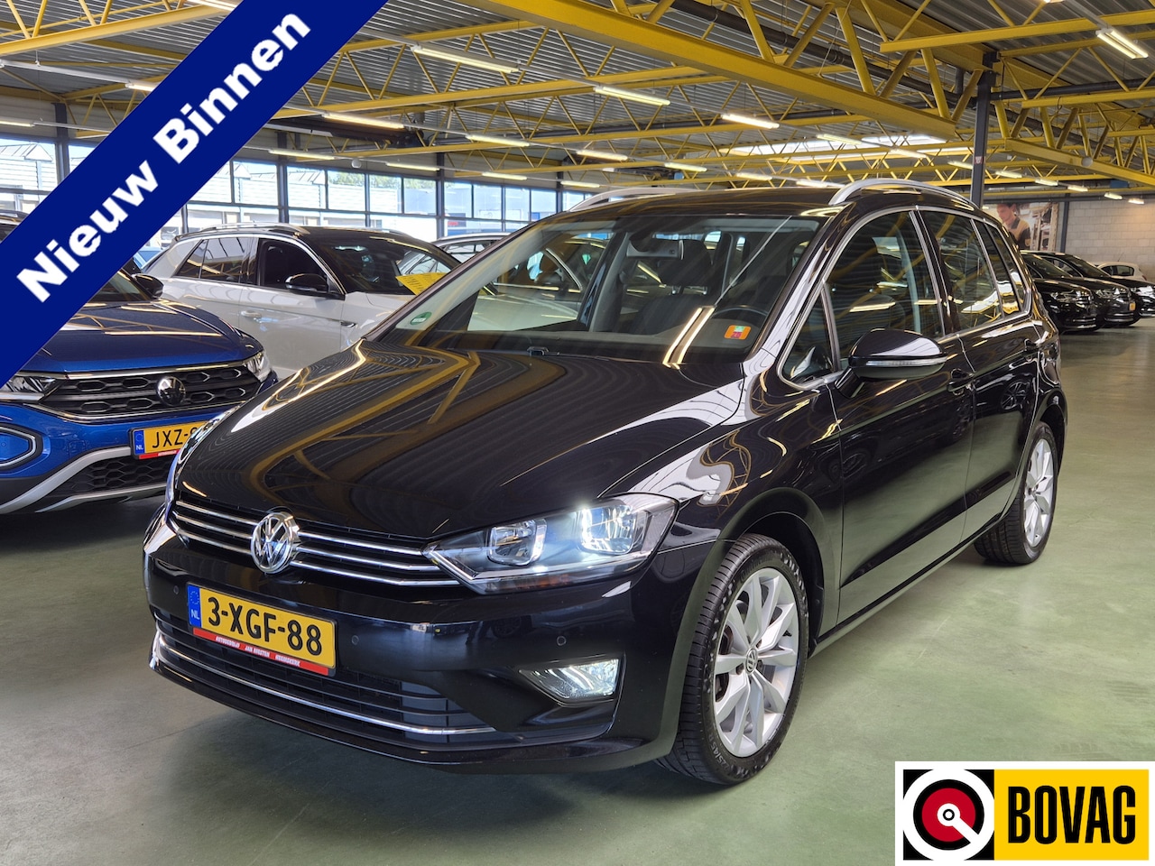 Volkswagen Golf Sportsvan - 1.4 TSI Highline -125pk- Automaat | ErgoActive Stoel | Climate Control | Stoelverwarming | - AutoWereld.nl
