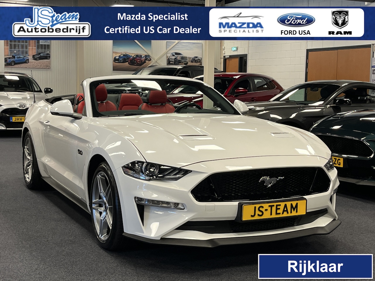 Ford Mustang Convertible - 5.0i V8 GT Premium 450PK Automaat Performance Package Brembo Magneride - AutoWereld.nl