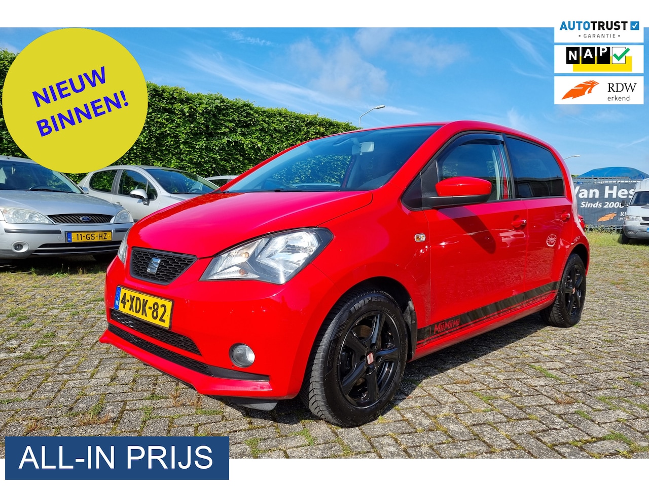 SEAT Mii - 1.0 Sport Dynamic ✅SUPER MOOI!! ✅5-DEURS - AutoWereld.nl