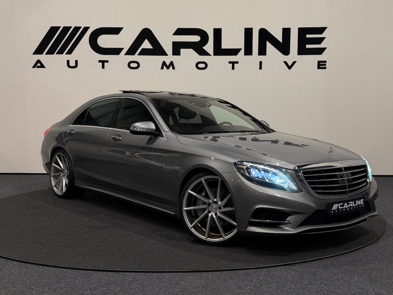 Mercedes-Benz S-klasse - 350 BlueTEC Lang Prestige Plus VOSSEN LM PANO MASSAGE SFEERVERL VIRTUAL ACC ASSIST KEYLESS - AutoWereld.nl