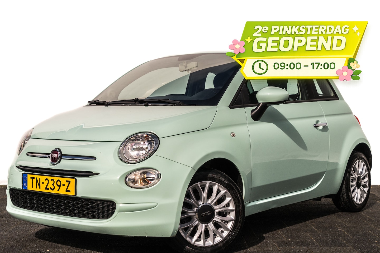 Fiat 500 - 1.2 Lounge | Org. NL | Airco | Cruise | Volledig Onderhouden - AutoWereld.nl