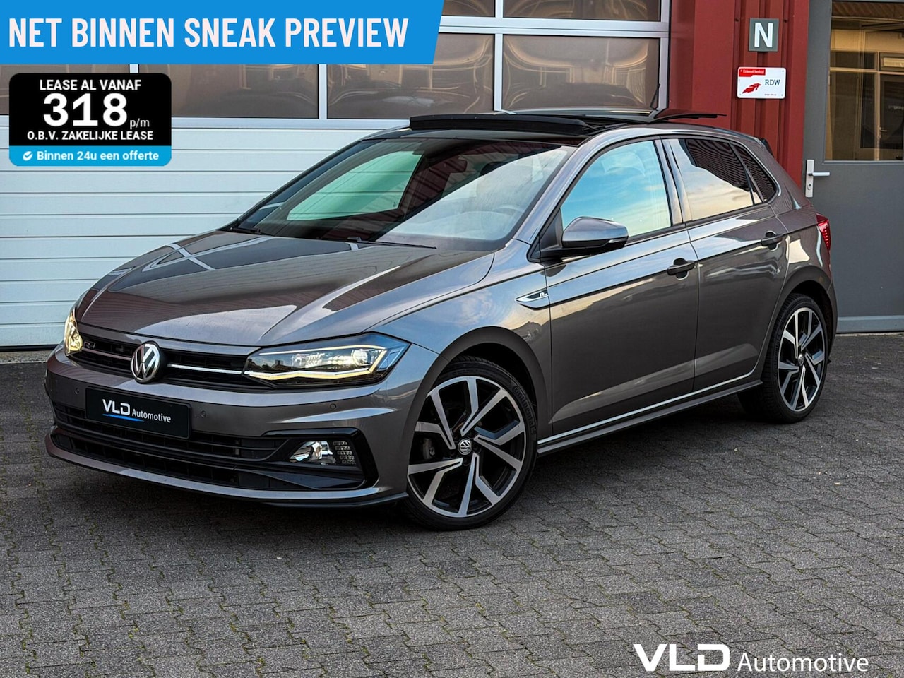 Volkswagen Polo - 1.0 TSI Highline 3X R-Line Pano|LED|ACC|PDC|DCC - AutoWereld.nl