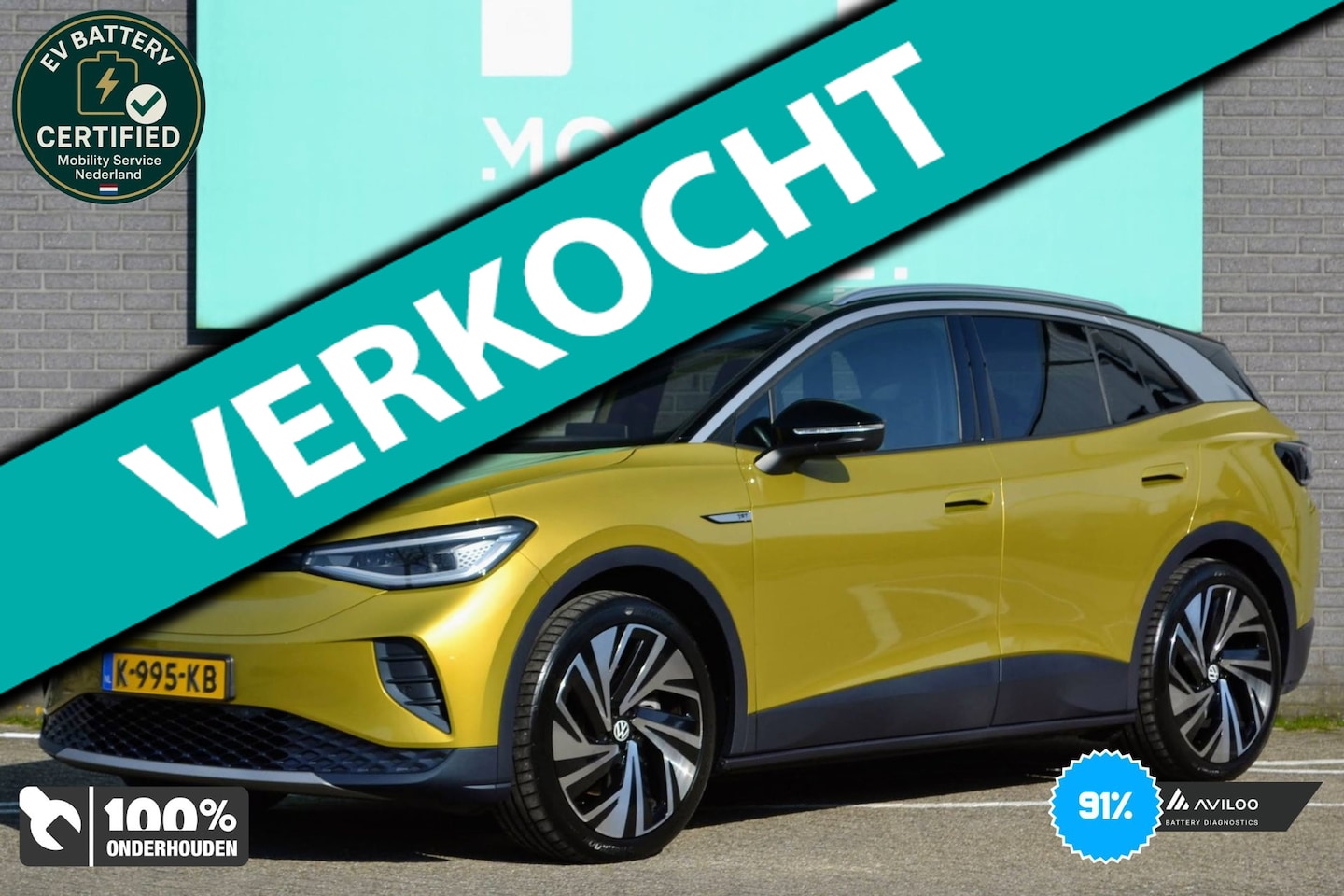 Volkswagen ID.4 - Max 77 kWh SOH91% Style Pano CarPlay LED - AutoWereld.nl
