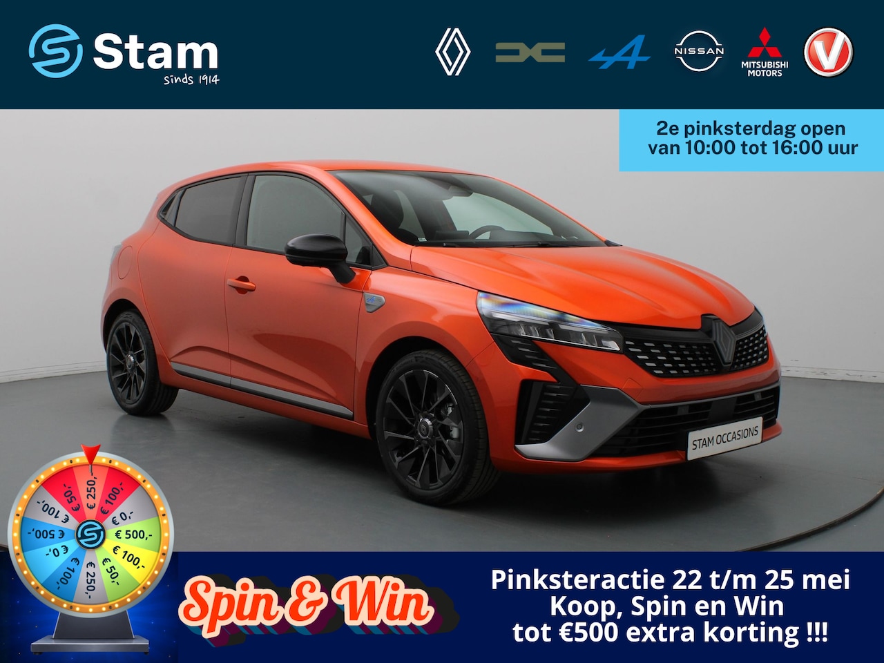 Renault Clio - Esprit Alpine E-Tech Full Hybrid 145pk 360° Camera | Adapt. cruise | Bose | Navi | Stoel-/ - AutoWereld.nl