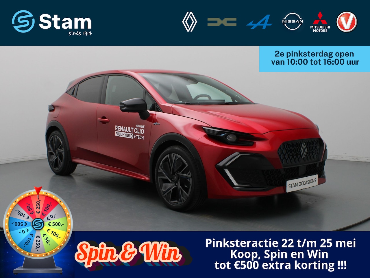 Renault Clio - Hybrid esprit Alpine 160pk Harman Kardon | Camera | Adapt. Cruise | Parkeersens. v+a - AutoWereld.nl