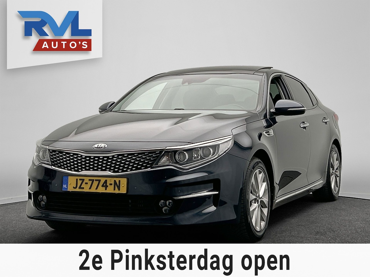 Kia Optima - 1.7 CRDi DynamicLine| Origineel NL | Memorie |Panoramadak | Keyless | Stoel/Stuur Verwarmi - AutoWereld.nl