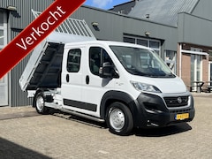 Fiat Ducato - 35H 2.3 MultiJet L2H1 DC Airco Kipper Trekhaak 3000kg trekgewicht Stuurwielbediening Geree
